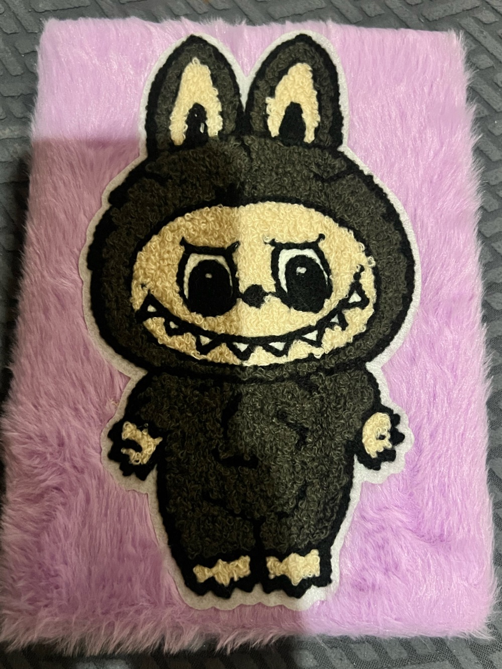 Labubu Character Furry Notebook